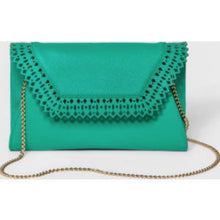 Load image into Gallery viewer, A New Day Women&#39;s Envelope Clutch Jade
