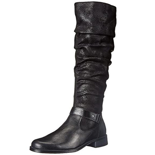 A2 by Aerosoles Women's Ride with Me Riding Boot Black 6