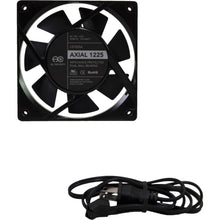 Load image into Gallery viewer, AC Infinity Axial 1225 Quiet Muffin Fan 120V 120mm x 25mm
