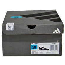 Load image into Gallery viewer, Adidas Women&#39;s Galaxy 6 Running Shoe Black/White Stripe size 10

