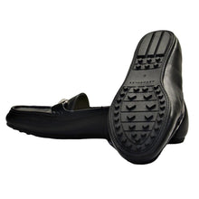 Load image into Gallery viewer, Aerosoles Women&#39;s Day Drive Loafers - US9 Medium Black Faux Leather

