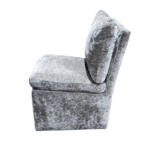 Load image into Gallery viewer, Aiden &amp; Ivy Armless Fabric Dining Chair Grey
