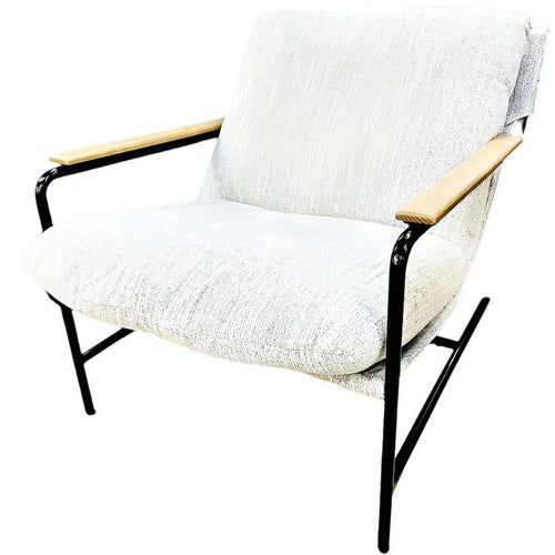 Aiden & Ivy Fabric Sling Chair Beige