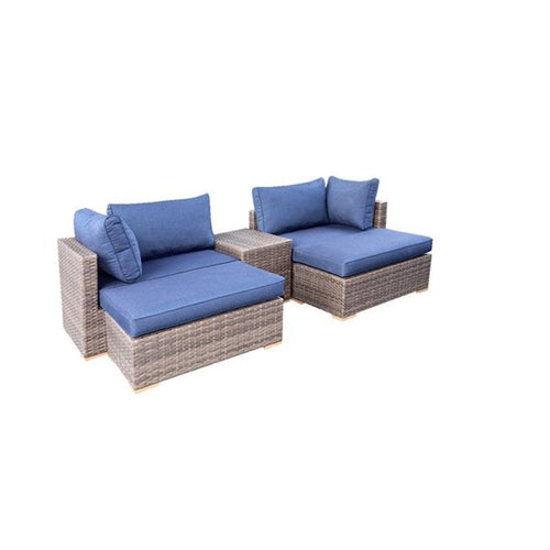 Allspace 5-piece Patio Seating Set Navy