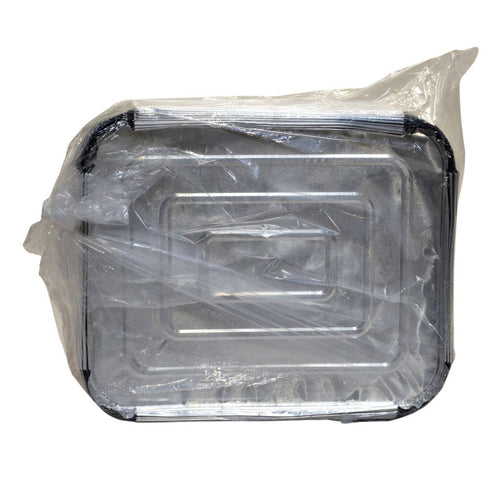 Aluminum foil trays 32cm x 26cm x 1.75cm - 80 count