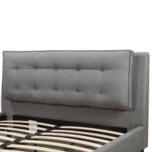 Load image into Gallery viewer, Angelina Modern King Platform Bed Grey
