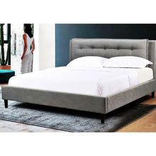 Load image into Gallery viewer, Angelina Modern King Platform Bed Grey
