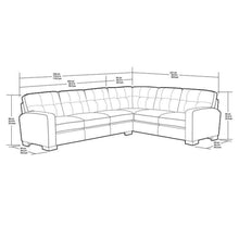 Load image into Gallery viewer, Annadale Modern 2-piece Sectional
