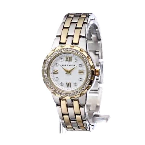 Anne Klein Women's AK/1509MPTT Two-Tone Bracelet Watch