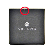 Load image into Gallery viewer, Artune Square Hoop Crystal Earrings - Gold-Tone
