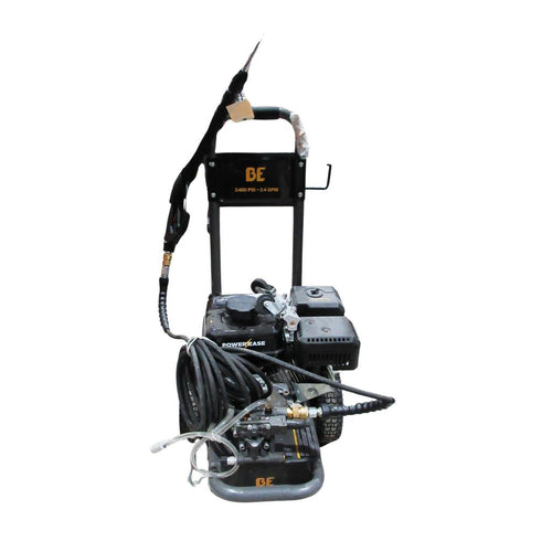 BE Power 3400 PSI 2.4 GPM Pressure Washer