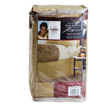 Load image into Gallery viewer, B. Smith Linen Hemstitch Bed Skirt King Wheat
