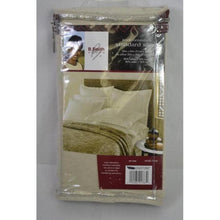 Load image into Gallery viewer, B. Smith Linen Hemstitch Sham Euro Wheat
