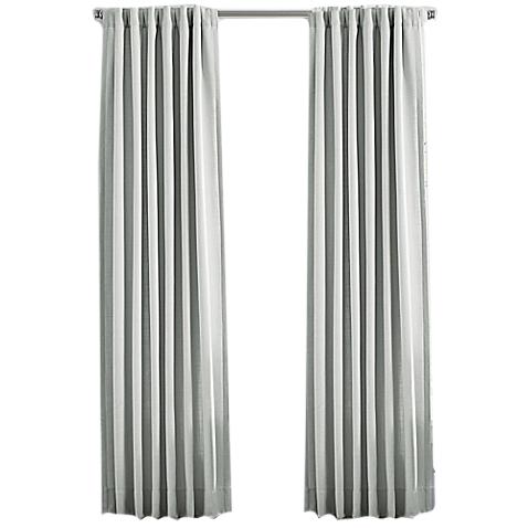 Barbara Barry Modern Drape Rod Pocket/Back Tab Curtain Panel Quartz 63