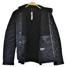 Load image into Gallery viewer, Barbour Men&#39;s Powell Sport Quilted Jacket Medium - Black
