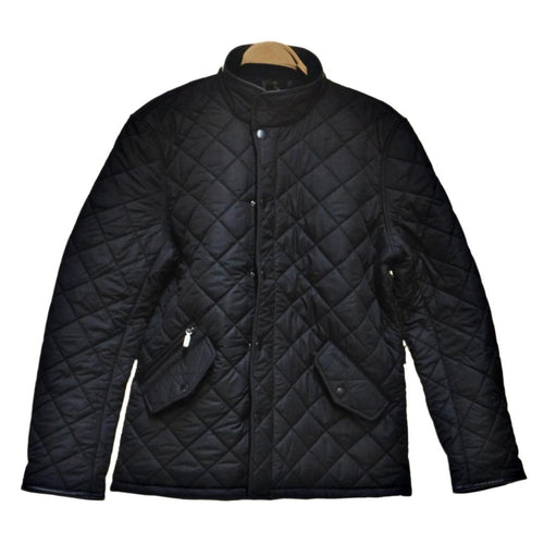 Barbour Men's Powell Sport Quilted Jacket Medium - Black