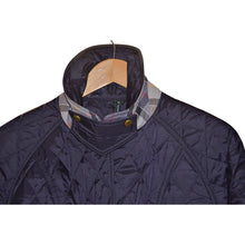 Load image into Gallery viewer, Barbour Summer Beadnell Quilted Jacket Size 8 Navy
