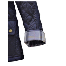 Load image into Gallery viewer, Barbour Summer Beadnell Quilted Jacket Size 8 Navy-Liquidation Store
