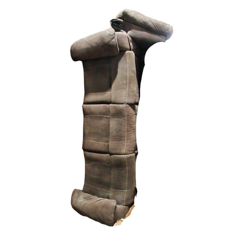 Barcalounger Fabric Reclining Sofa Brown