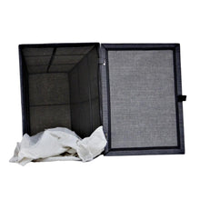 Load image into Gallery viewer, Baum Savannah Laundry Hamper Grey
