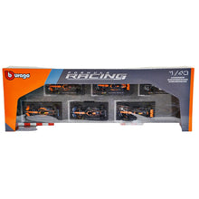 Load image into Gallery viewer, Bburago 1:43 McLaren Formula 1 Racing Die-cast Models 6pk
