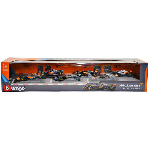 Bburago 1:43 McLaren Formula 1 Racing Die-cast Models 6pk