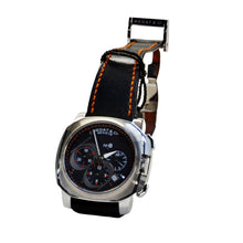 Load image into Gallery viewer, Bedat &amp; Co. Geneve No. 8 Men&#39;s SS Case Automatic Chronograph Black Watch
