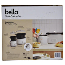 Load image into Gallery viewer, Bella Slow Cooker 2-Piece Set 6QT and 2QT Set

