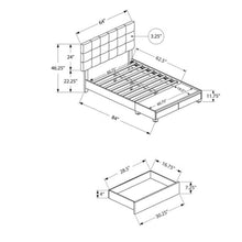 Load image into Gallery viewer, Bellamy Upholstered Queen Bed
