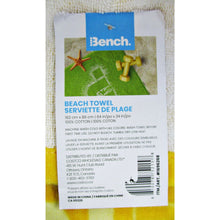 Load image into Gallery viewer, Bench Beach Towel Yellow
