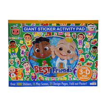 Load image into Gallery viewer, Bendon CoCoMelon Giant Sticker Activity Pad
