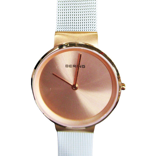 Bering Classic Ladies Watch Brushed Rose Gold