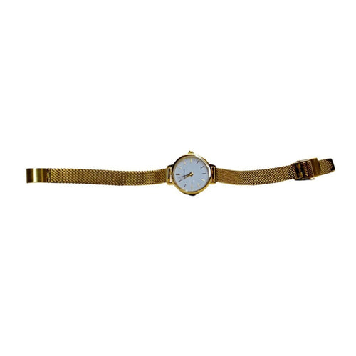 Bering Ladies Classic 11022-334 Watch Gold-Tone/White Dial