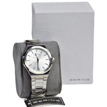 Load image into Gallery viewer, Bering Men&#39;s Classic Ultra Slim Polished/Brushed-Silver Dial Watch 19641-700

