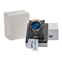 Load image into Gallery viewer, Bering Men&#39;s Titanium Brushed Silver 15240-777 Watch Blue Dial
