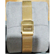 Load image into Gallery viewer, Bering Women&#39;s 11022-334 Gold Mesh Bracelet w/ White Dial Watch
