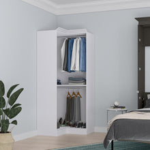 Load image into Gallery viewer, Bestar 36” Corner Closet Organizer
