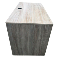 Load image into Gallery viewer, Bestar Meropa Small Computer Desk Walnut Grey
