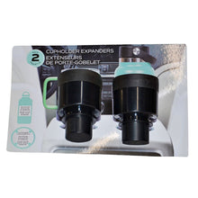 Load image into Gallery viewer, BirdRock Cupholder Expanders - Black 2-pack
