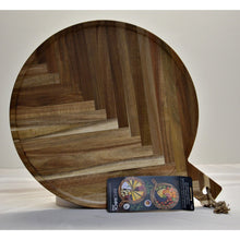 Load image into Gallery viewer, Birdrock Home Herringbone Grazing Board Acacia 18 inch
