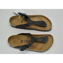 Load image into Gallery viewer, Birkenstock Gizeh Sandals Black 7-Footwear-Liquidation Nation
