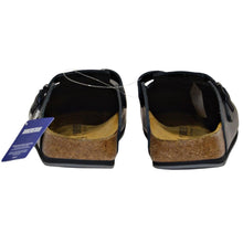 Load image into Gallery viewer, Birkenstock Men&#39;s Leather Slip-On Clog - US13 - Euro46 - Black
