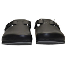Load image into Gallery viewer, Birkenstock Men&#39;s Leather Slip-On Clog - US13 - Euro46 - Black
