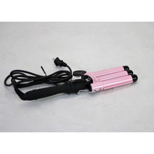 Load image into Gallery viewer, Bluetop 3 Barrel Ceramic Curling Iron Hair Waver Wand
