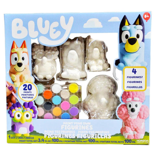 Bluey Paint Your Own Figurines
