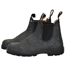Load image into Gallery viewer, Blundstone Men&#39;s 587 Elastic Sided Boot Lined US8 - Rustic Black-Liquidation Store
