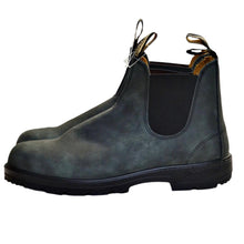 Load image into Gallery viewer, Blundstone Men&#39;s Rustic Elastic Sided Lined Boot Size US10.5 - Black-Liquidation Store
