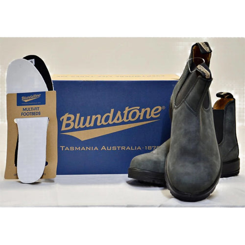 Blundstone Men's Rustic Elastic Sided Lined Boot Size US10.5 - Black