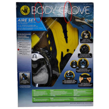 Load image into Gallery viewer, Body Glove Aire Snorkel Set Adult L/XL
