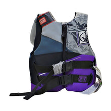 Load image into Gallery viewer, Body Glove Youth Life Jacket Grey with Purple 27 - 41kg
